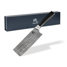 Shiori 撓 Yasashi-sa Nakiri – Hackmesser zum präzisen Schneiden von Gemüse