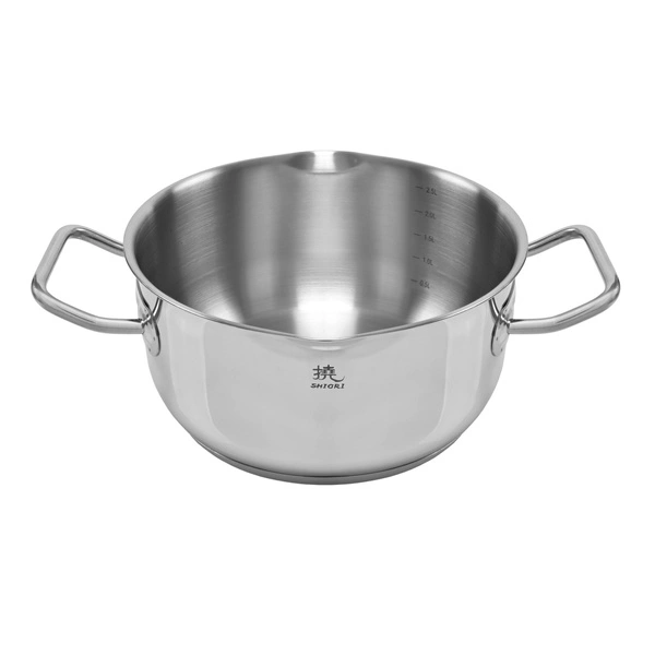 Shiori 撓 Steel Series Pro 316 garnek indukcja 20 cm (3 l)