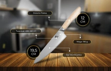 Shiori 撓 Orību Sifu profesjonalny nóż szefa kuchni