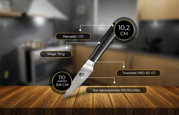 Shiori 撓 Yasashi-sa Shōto - nóż do obierania