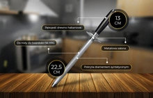 Shiori 撓 Togi diamentowy musak/stalka do podostrzenia noży 