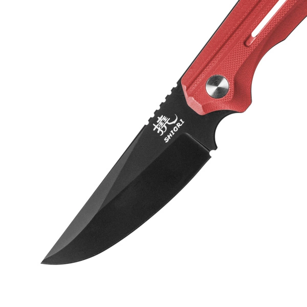 Shiori 撓 Daichi Aka - nóż myśliwski ze stali 10Cr15CoMov z powłoką PVD