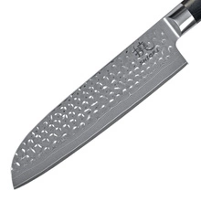 Shiori 3-Set 撓 Kuri Murō + Santoku + Sifu - zestaw trzech noży ze stali damasceńskiej