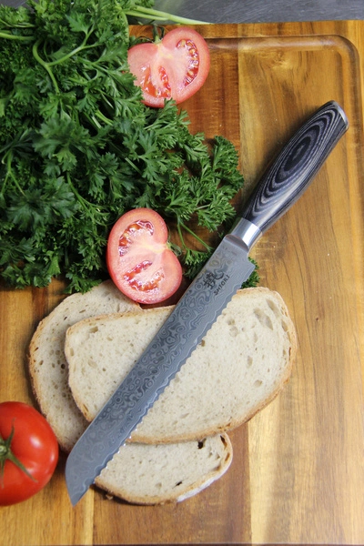 Shiori 撓 Kuro Surai - nóż do krojenia pieczywa