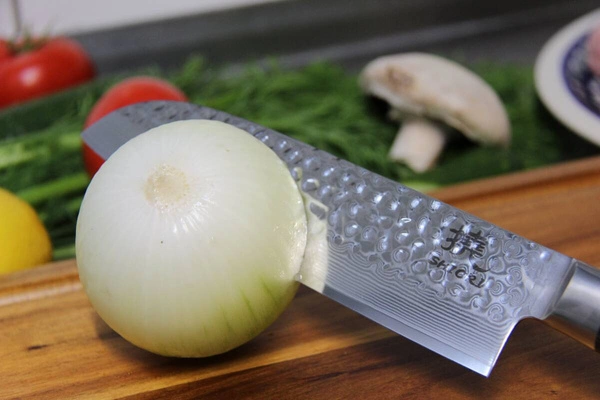 Shiori 撓 Chairo Santoku - uniwersalny, wielozadaniowy nóż szefa kuchni