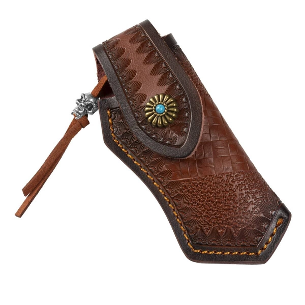 Shiori 撓 Ryoshi - nóż myśliwski ze stali damasceńskiej