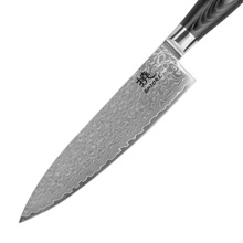 Shiori 3-Set 撓 Kuro Murō + Santoku + Sifu - zestaw trzech noży ze stali damasceńskiej