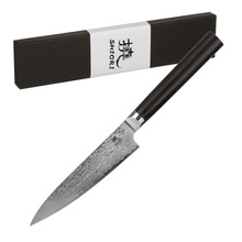 Shiori 撓 Kyoto Murō - japoński nóż uniwersalny Seki/Japonia ze stali damasceńskiej VG10