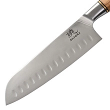 Shiori 撓 Orību Santoku - uniwersalny, wielozadaniowy nóż szefa kuchni