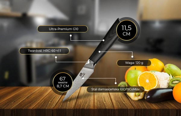 Shiori 撓 Hiashi Shōto - nóż do obierania