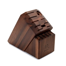 Shiori 撓 Akashia Burokku stojak na noże 16 otworów 