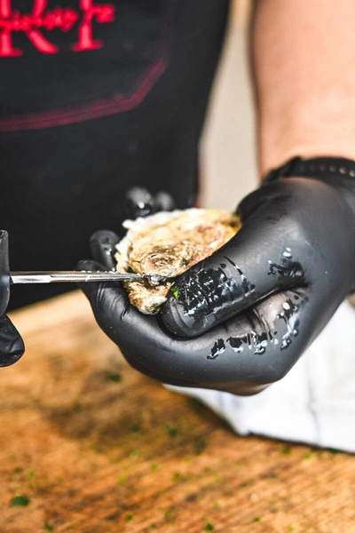 Shiori 3-Set 撓 Kuro V2 Shōto + Murō + Sifu - zestaw trzech noży ze stali damasceńskiej