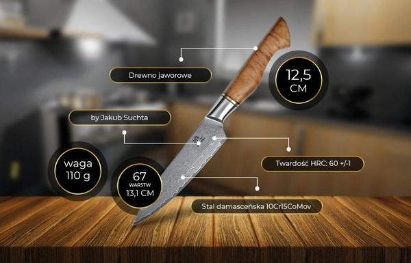 Shiori 撓 Murō by Jakub Suchta - nóż uniwersalny