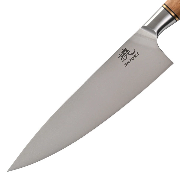 Shiori 撓 Shibuki Sifu profesjonalny nóż szefa kuchni ze stali sandvik 14C28N