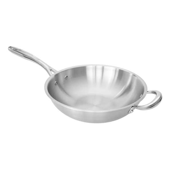 Shiori 撓 Stainless Steel 304 patelnia WOK 28cm x 8,20 cm indukcja