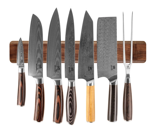 Shiori 撓 Hangu Suru listwa magnetyczna na noże z orzecha włoskiego