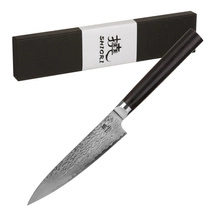 Shiori 撓 Kyoto Murō - japoński nóż uniwersalny ze stali damasceńskiej VG10